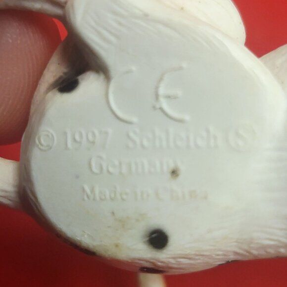 Schleich Dalmatian Dog Figurines Adult and Puppy 1997 - Picture 6 of 9